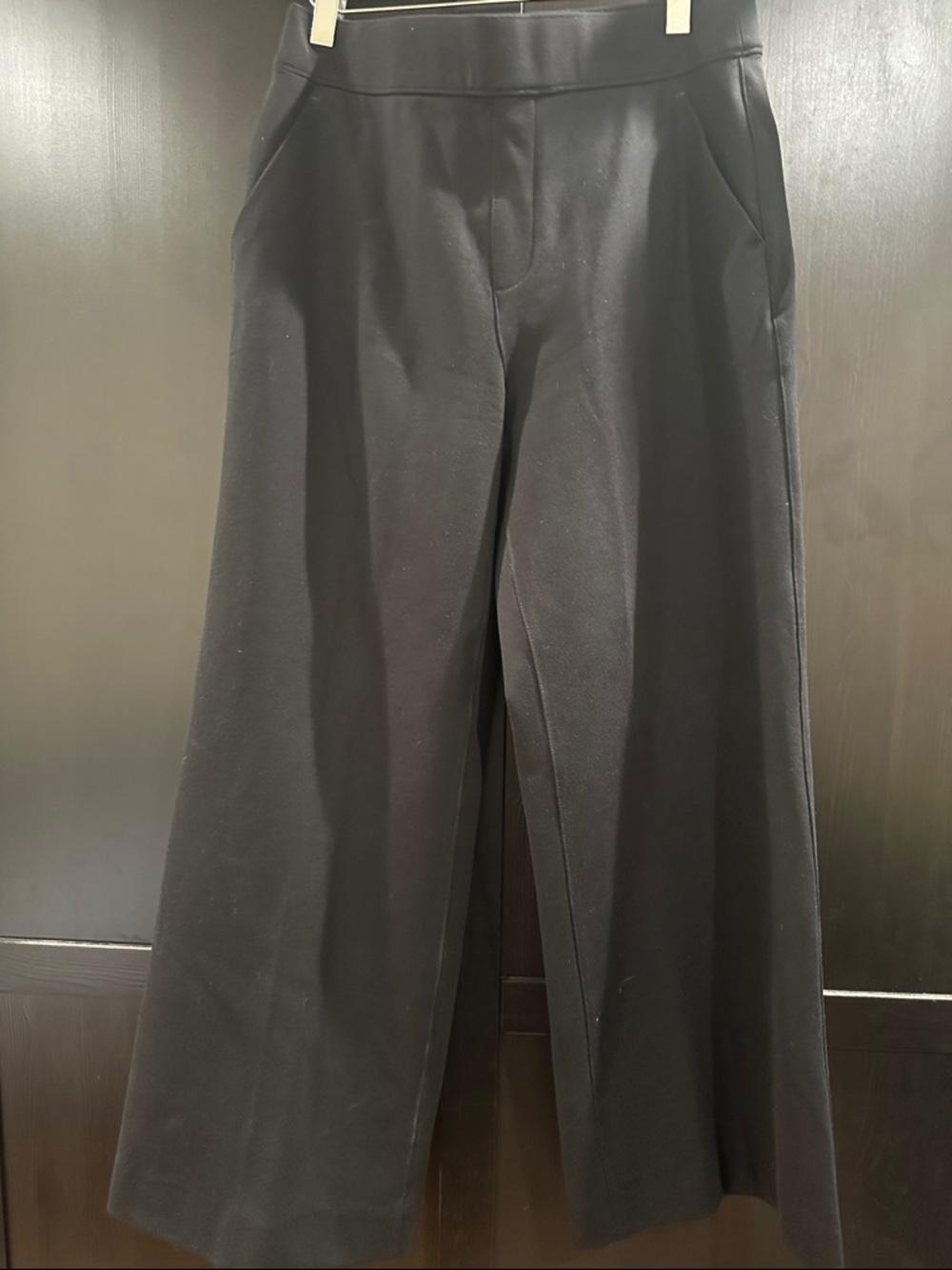 SPANX Women’s Black Wide-Leg Dress Pants